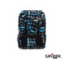 스미글 스냅 폴드오버 백팩 _ 블랙 Smiggle snap foldover backpack _ Black 초등/책가방/입학