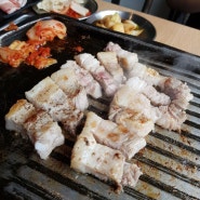 일산라페스타맛집 #바베큐삼겹살 무한리필 돈판에서 배터지게 먹고 왔어요!:D