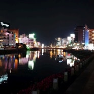 후쿠오카 여행- 나카스 포장마차 밤거리를 걷다