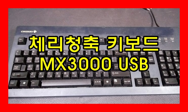 [부산키보드수리]체리청축 기계식키보드 mx3000 usb 키일부가 파손되고 인식안되는 고장 : 네이버 블로그