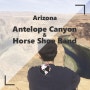 [미국 여행] 앤털로프 캐니언(Antelope Canyon) & 홀슈밴드(Horse Shoe Band)