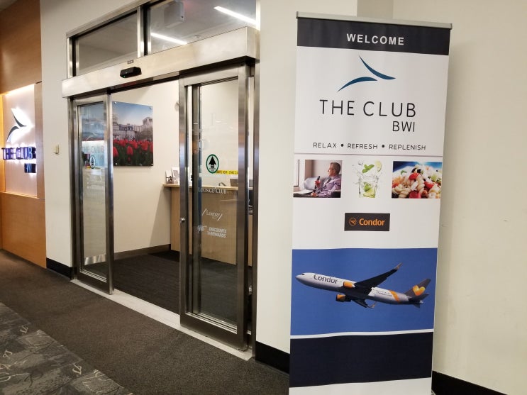 미국 / 볼티모어 공항 / BWI Airport / 라운지 / PP카드 / The Club : 네이버 블로그