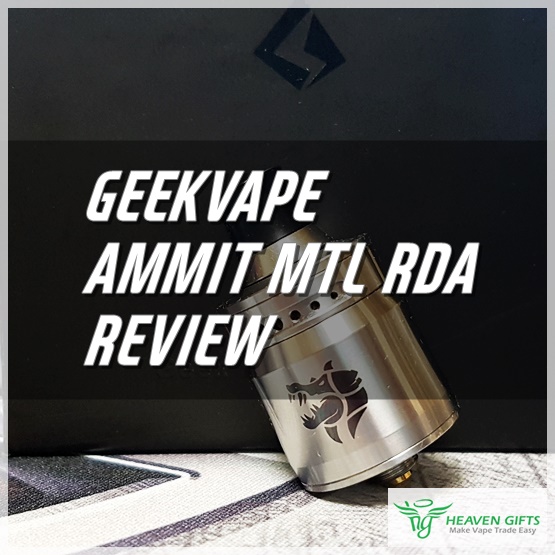 Geekvape AMMIT MTL RDA(긱베이프 아밋 MTL RDA) 리뷰 : 네이버 블로그