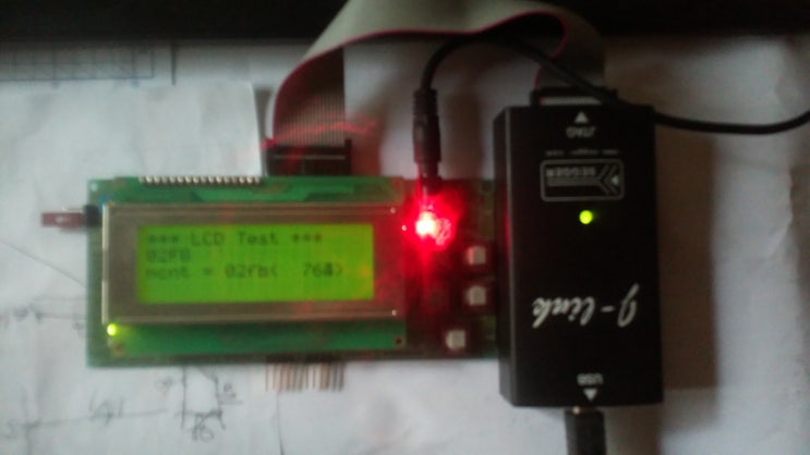 STM32f103r clcd Testing... : 네이버 블로그