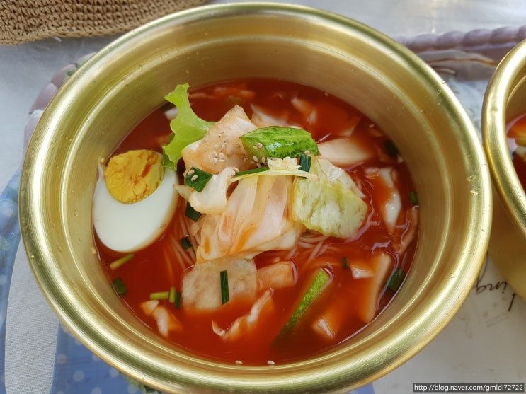 새참 음식으로 좋은 물김치국수 : 네이버 블로그