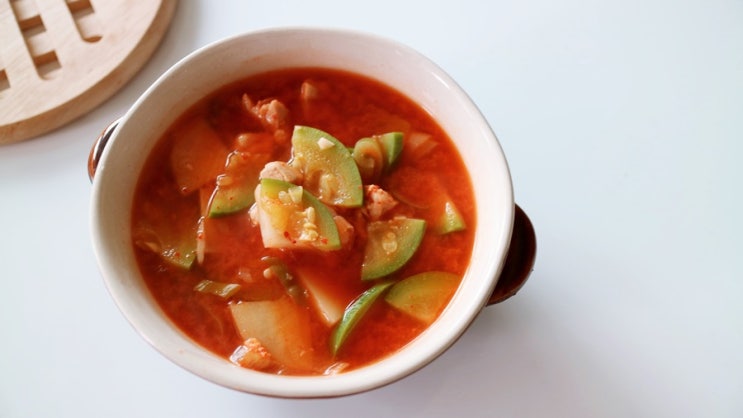 고추장 호박찌개 끓이는법 정말 맛있어요! : 네이버 블로그