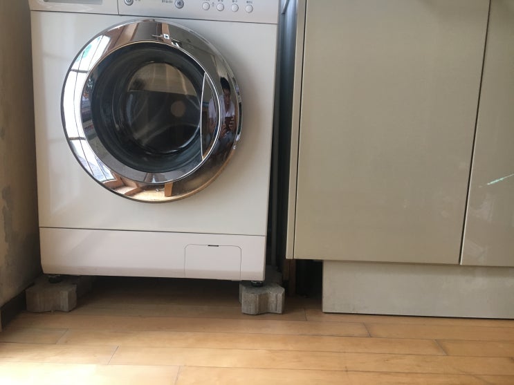 세탁실 정리 1차전 세탁기 받침대 설치하기(헤이안신도 세탁기받침대) : 네이버 블로그