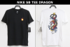 nike sb tee dragon