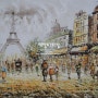[갤러리] 에펠탑 그림 (갈색 톤)