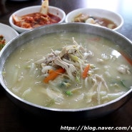 제주도 교래리 맛집 교래곶자왈손칼국수 닭칼국수 배지근허네이~