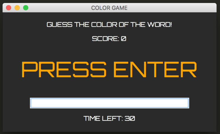 tkinter - color game project : 네이버 블로그