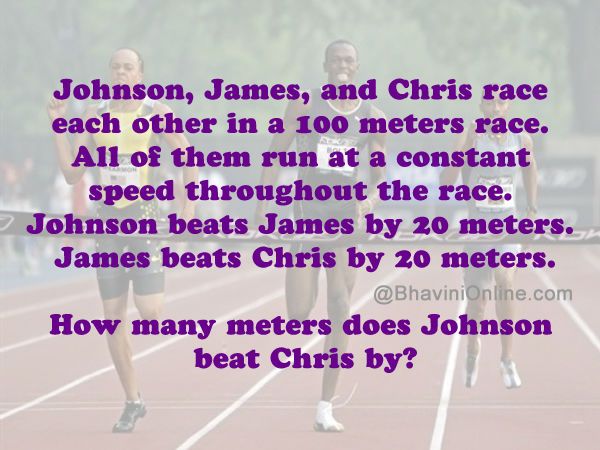 두뇌 퀴즈 제 1197문 3명의 달리기 : 네이버 블로그