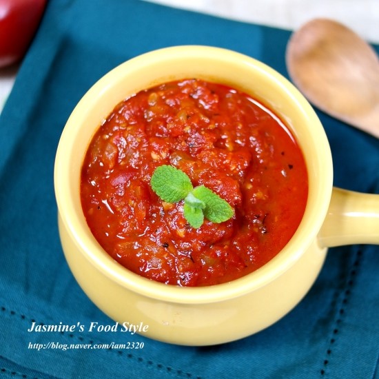 토마토 스파게티소스 만들기 / 제철 토마토의 영양을 그대로 토마토 홀 만드는 법 : 네이버 블로그