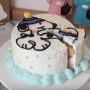 남편 생일 케이크로 만든 너무너무 귀여운 스누피 케이크 : 레이디디저트