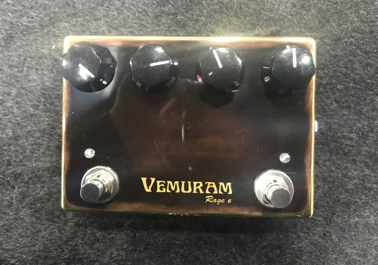 [중고]Vemuram 이펙터 Rage E (Overdrive) : 네이버 블로그