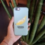 라켓케이스 바나나 옷으로 입은 내 아이폰6 케이스!!
