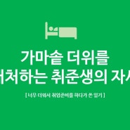 가마솥더위를 대처하는 취준생의 자세(폭염주의보, 폭염경보, 폭염특보를 알아보자!)