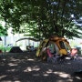 파주캠핑장, 학교안풍경 캠핑장에서 여름 캠핑