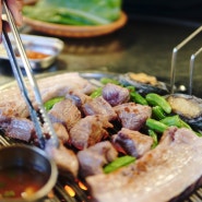 중문 흑돼지 맛집 :: 감성적이고 맛있는 모메든식당