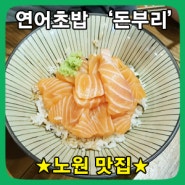 [노원맛집] 일본식 연어덮밥 전문점 '돈부리'
