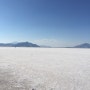 The salt flats in western Utah..