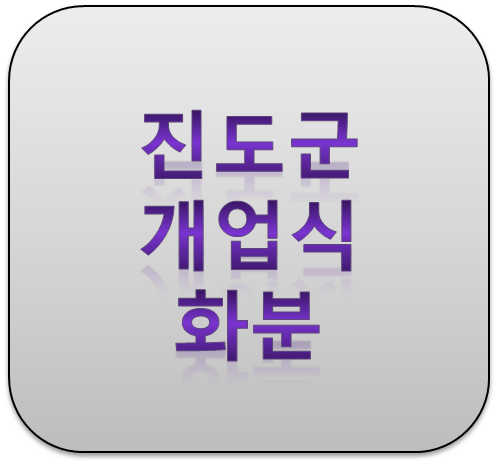진도/해남/완도군 개업식 축하화환 화분 2시간 이내 빠르게 보내는 방법