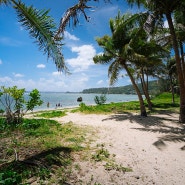 해변이 아름답던 괌 아산 비치