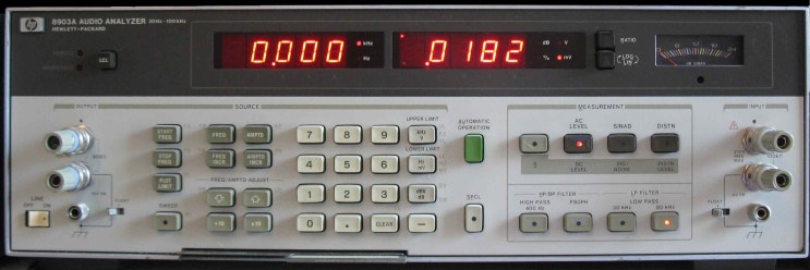 HP 8903B Audio Analyzer : 네이버 블로그