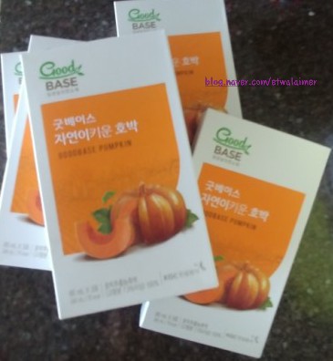 정관장 Good BASE * 자연이 키운 호박 : 네이버 블로그