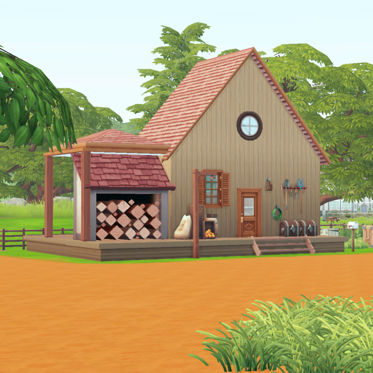 스타듀밸리 할아버지의 농장 Stardew Valley GRANDPA'S FARM | 심즈4 건축 수피아 하우스 : 네이버 블로그