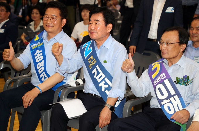 이해찬 송영길 김진표 825전당대회에서 민주당 당대표 누가될까?