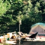 여름 캠핑