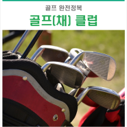 골프(채) 클럽의 종류, 구성 및 명칭
