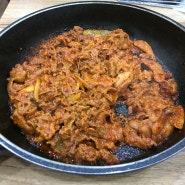 여의도밥집 천안식당 열무보리밥, 고추장불고기