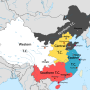 중국 지도(China Map) english Ver