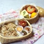 한그릇 요리 우엉연근밥 만들기, 하트맛살전 & 가지전