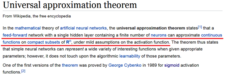 [Deep Learning(딥러닝)] Universal Approximation Theorem에 관해서 서술하기! : 네이버 블로그