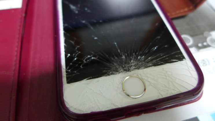 아이폰6 액정 자가 수리 요령 솔직 후기 : 네이버 블로그