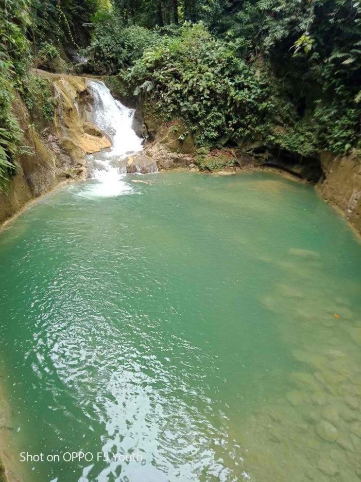 보홀자유여행 Mag-Aso Falls