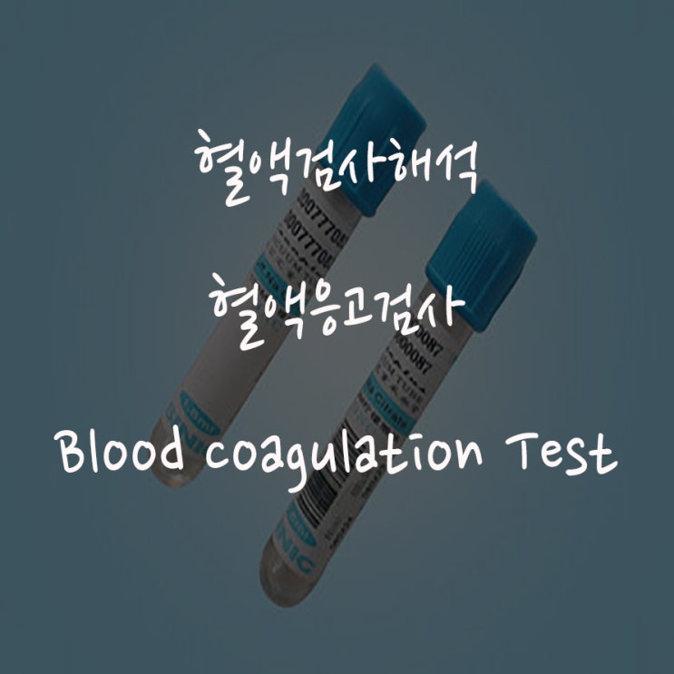 [혈액검사해석] 혈액응고검사, 수치, 시간, 과정, 인자. 혈액검사 Pt/Aptt, 프로트롬빈, 피브리노겐 : 네이버 블로그
