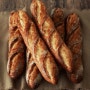 프랑스를 대표하는 빵, 바게트 사진 촬영