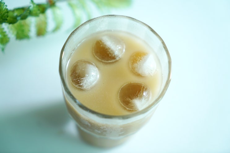 미숫가루 맛있게 타는법~ 우유, 물 2가지 버전! : 네이버 블로그