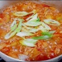 스팸고추장찌개 만들기..흰쌀밥에 쓱쓱 비벼 맛있는 고추장찌개^^