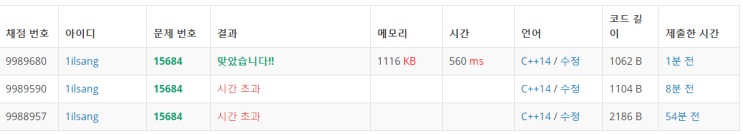 BOJ 15684. 사다리 조작 : 네이버 블로그