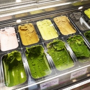 도쿄 아사쿠사 스즈키엔 7단계 녹차아이스크림