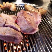 양산 석산 제주더애월 연탄불에 구워먹는 제주근고기 맛집