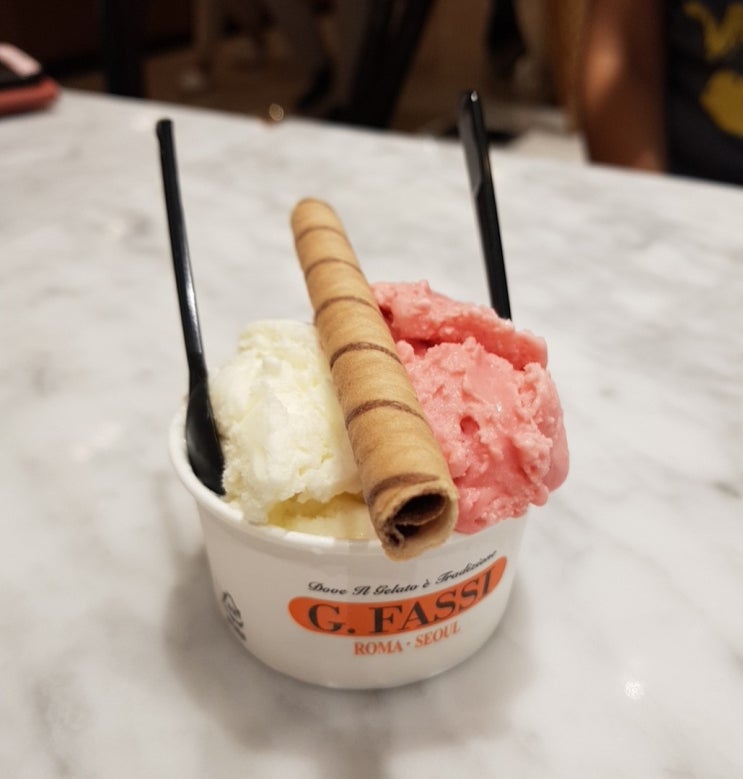 G.FASSI 이탈리아 로마 3대 젤라또 파씨 한국에서 맛보다! : 네이버 블로그