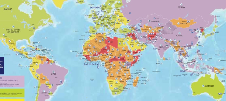 ①여행 위험 지도 (TRAVEL RISK MAP) : 네이버 블로그