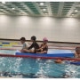중계 어린이 수영장 블루키즈, 물 공포 극복하고 수영 즐겨요.