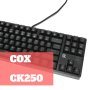 COX CK250 축 교환 기계식 키보드 사용기 [적축, 블랙 하우징, 가성비 좋은 키보드]